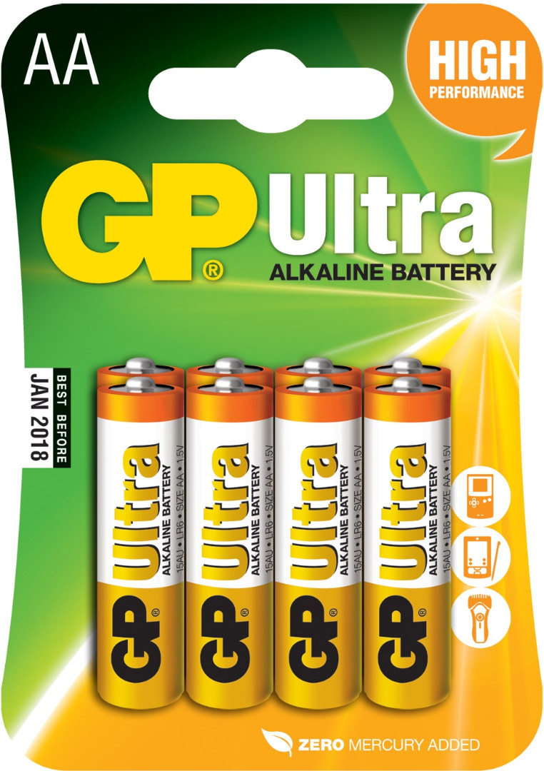 Батарейка GP Ultra Alkaline LR6 (розн)