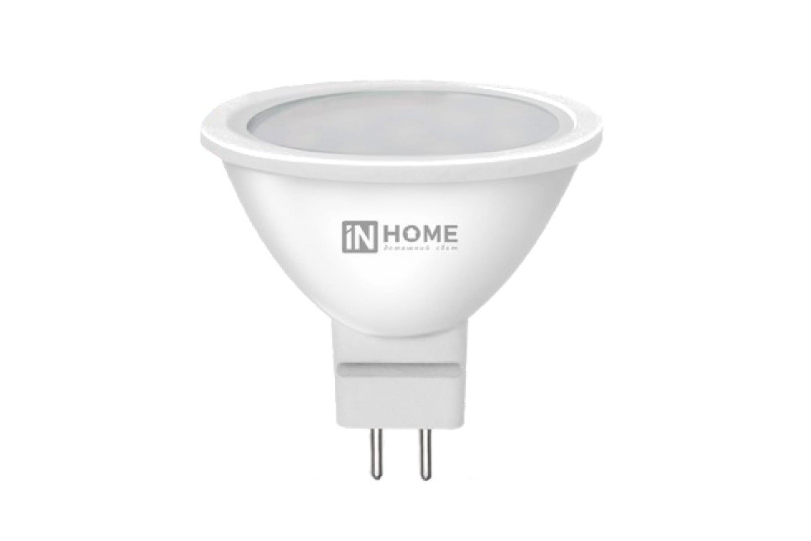 Лампа светодиодная LED-JCDR-VC 4Вт 230В GU5.3 3000К 320Лм IN HOME Лампа светодиодная LED-JCDR-VC 4Вт 230В GU5.3 3000К 320Лм IN HOME