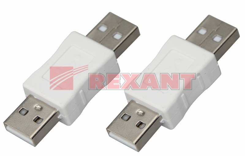 Переходник штекер USB-A (Male)-штекер USB-A (Male) REXANT Переходник штекер USB-A (Male)-штекер USB-A (Male) REXANT
